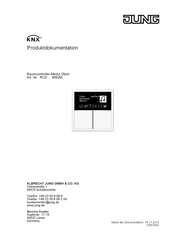 Jung KNX RCD 4092M Serie Produktdokumentation
