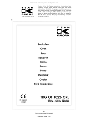 Team Kalorik TKG OT 1026 CRL Gebrauchsanleitung