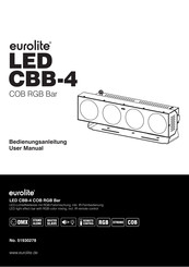 EuroLite LED CBB-4 Bedienungsanleitung