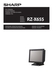 Sharp RZ-X655 Bedienungsanleitung