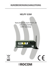 Rocom HELPY GSM Kurzbedienungsanleitung