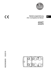 ifm AS-i CompactLine AC2479 Bedienungsanleitung