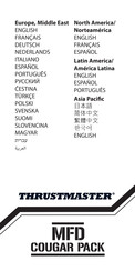 Thrustmaster MFD COUGAR PACK Benutzerhandbuch