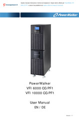 Powerwalker VFI 10000 CG PF1 Bedienungsanleitung