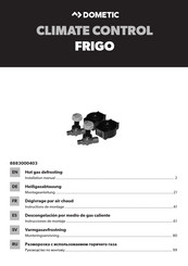 Dometic FRIGO Montageanleitung