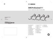 Bosch GWS Professional HEAVY DUTY 18V-15 P Originalbetriebsanleitung
