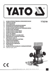 YATO YT-82194 Betriebsanleitung