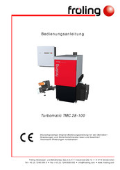Froling Turbomatic TMC 28-100 Bedienungsanleitung