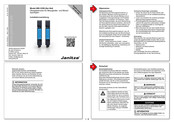 janitza 800-CON Installationsanleitung