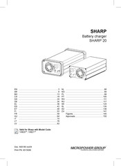 Sharp 20 Bedienungsanleitung