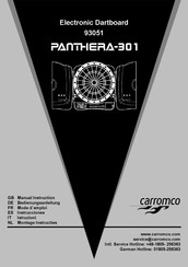 Carromco PANTHERA-301 Bedienungsanleitung