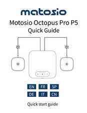 Matosio Octopus Pro P5 Bedienungsanleitung