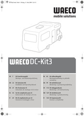 Waeco DC-Kit3 Montage- Und Bedienungsanleitung