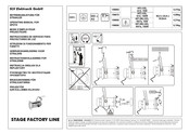 SLV Elektronik STAGE FACTORY LINE Betriebsanleitung