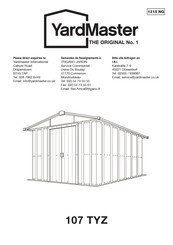 yardmaster 107 TYZ Montageanleitung