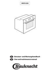 Bauknecht BMVD 8200 Benutzer- Und Wartungshandbuch