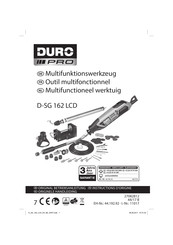 Duro Pro D-SG 162 LCD Betriebsanleitung