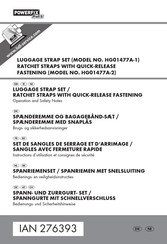 Powerfix Profi HG01477A-1 Bedienungs- Und Sicherheitshinweise