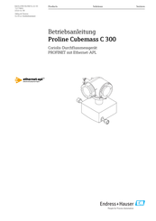 Endress+Hauser Proline Cubemass C 300 FOUNDATION Fieldbus Betriebsanleitung