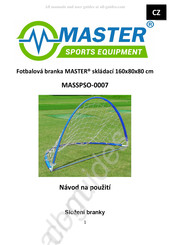 Master MASSPSO-0007 Benutzerhandbuch