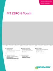 Beissbarth MT ZERO 6 Touch Betriebsanleitung
