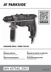 Parkside PSBM 750 B3 Originalbetriebsanleitung