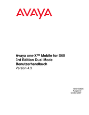 Avaya S60 Benutzerhandbuch