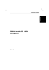 Trust FLAT SCAN USB 19200 Bedienungsanleitung