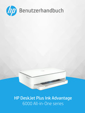 HP DeskJet Plus Ink Advantage 6000-Serie Benutzerhandbuch
