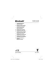 Einhell TC-CD 14,4 2B Originalbetriebsanleitung