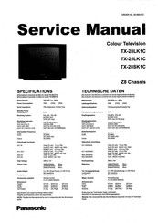 Panasonic TX25LK1C Serviceanleitung