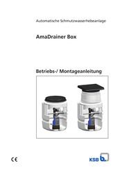KSB AmaDrainer Box Betriebs- Und Montageanleitung