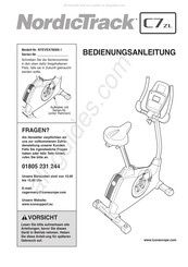NordicTrack NTEVEX78009.1 Bedienungsanleitung