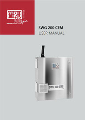 MRU SWG 200 CEM Originalbetriebsanleitung