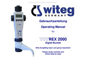 witeg TITREX 2000 Gebrauchsanleitung