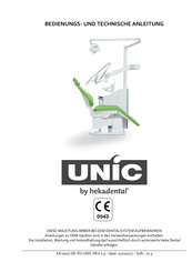 Heka Dental UNIC Installations-, Bedienungs- Und Technische Anleitung
