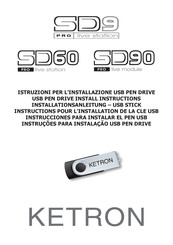 KETRON SD9 PRO Installationsanleitung