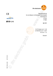 IFM Electronic AL1121 Betriebsanleitung