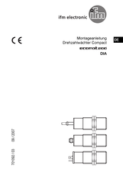 IFM Electronic ecomat200 DN301x Montageanleitung