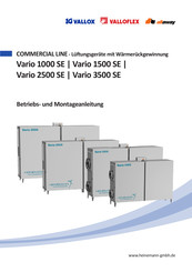 Heinemann Vario 1000 SE Betriebs- Und Montageanleitung