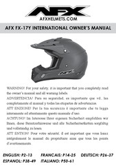 AFX FX-17Y Bedienungsanleitung