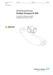 Endress+Hauser Proline Promag H 300 Betriebsanleitung