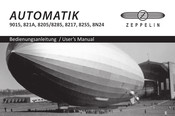 Zeppelin AUTOMATIK 821A Bedienungsanleitung