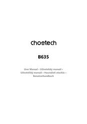 Choetech B635 Benutzerhandbuch