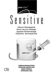 Prorelax Sensitive Gebrauchsanleitung