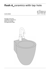 Clou flush 6 Montageanweisungen