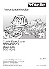 Miele DGC 4080 Anwendungshinweise