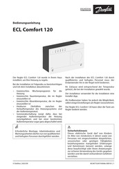 Danfoss ECL Comfort 120 Bedienungsanleitung
