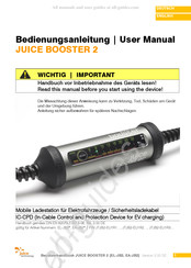 Juice Technology BOOSTER 2 Bedienungsanleitung