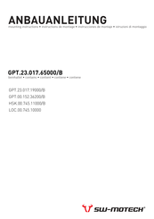 SW-Motech GPT.23.017.65000/B Anbauanleitung